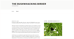 Desktop Screenshot of bushwhackingbirder.com